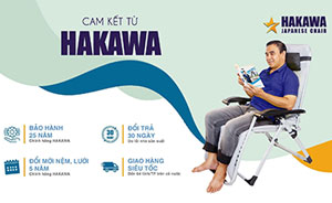 Cách phân biệt ghế xếp Hakawa chính hãng